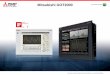 Mitsubishi GOT2000 - HF...• Mot PLC-projekt, direkt mot PLC, mot fiktiv PLC-simulator Mitsubishi GOT2000 ... • Monitorering av PLC värden kan utföras direkt ifrån GOT HMI, ex
