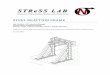 STEEL REACTION FRAME - cee.northeastern.edu Reaction Frame Report.pdf · The first significant steel frame required for the facility is a steel reaction frame that will be a main