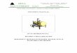 OWNER’S MANUAL - Protank & Equipment, LLC · BELL EQUIPMENT LLC, OWNER’S MANUAL _____ Congratulations on purchasing your new three point hitch field sprayer. This manual is designed