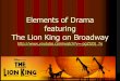 Elements of Drama - lincoln.kyschools.us Thompson/Elements... · DRAMA A Drama is a story written to be performed in front of an audience. Dramas are usually performed in a theater