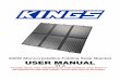200W Monocrystalline Folding Solar Blanket USER MANUAL manuals/190524 200W Solar... · The Solar Panel will perform at its peak when the solar panel monocrystalline cells are angled
