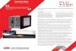Success story PLC - Built-in HMISCADA Network Solutions designed a control system using a Unitronics Vision570, a powerful PLC with an integrated 5.7-inch touchscreen HMI panel. They