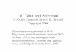 16. Tobit and Selection - University of California, Davisfaculty.econ.ucdavis.edu/.../transparencies/ct16_tobit.pdf · 2019-07-10 · HECKMAN TWO -STEP ESTIMATOR Heckman (1976, 1979)