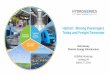 Hydrail: Moving Passengers Today and Freight Tomorrow · 2019-04-24 · 1 Po Hydrail: Moving Passengers Today and Freight Tomorrow Rob Harvey Director, Energy Infrastructure H2@Rail