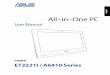 ET2221I / A6410 Seriesdlcdnet.asus.com/pub/ASUS/All-In-One/A6410/e9594b_a6410_manual_for_web.… · This message contains important information that must be followed to keep you safe