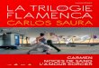 TAMASA présente FLAMENCA · 2019-07-16 · FLAMENCA DE CARLOS SAURA. NOCES DE SANG. Dans les coulisses d’une salle de spectacle une troupe de danseurs répète un ballet. La représen-tation