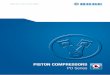 PISTON COMPRESSORS - BOGE · 2019-01-02 · Piston Compressors oil-free 3 The absolutely oil-free piston compressors in the new BOGE PO series allow high-quality compressed air to