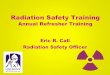 Radiation Safety Training - University at Albany, SUNY · 2018-12-05 · Radiation Safety Committee Radiation Safety Officer (RSO) • Has been delegated authority to ensure the implementation