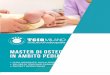 MASTER DI OSTEOPATIA IN AMBITO PEDIATRICO · 2019-04-01 · OSTEOPATIA PEDIATRICA Il Master di Osteopatia Pediatrica proposto da TCIO nasce per consentire agli osteopati di acquisire