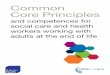 Common core principles and competences for social care and ... core...social care and health workers working with people at the end of life (2nd edition). . 1 2 Page Introduction 3