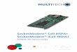 SocketModem Cell HSPA+ and SocketModem iCell HSPA+ …The SocketModem Cell and iCell HSPA+ models are complete, ready-to-integrate communications devices that offer standards-based