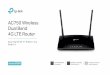 AC750 Wireless Dual Band 4G LTE Router - TP-Link MR200(EU) 3.0 new.pdf· Fast Encryption – One-touch WPA wireless security encryption with the WPS button · Wi-Fi On/Off – Conveniently