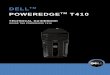PowerEdge T410 Technical Guidebook DELLTM ... PowerEdge T410 Technical Guidebook 1 Dell 1 Product Comparison 1.1 Overview/Description The PowerEdge T410 is a two-socket tower server