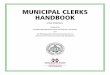 Municipal Clerks Handbook - Mississippi State UniversityThere is no single reference for the municipal clerk to turn to when questions arise. In 1972, the Mississippi Municipal Clerks,