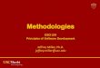 CSCI 201 Principles of Software Developmentcsci201/lectures/Lecture11/Methodologies.pdfCSCI 201. Principles of Software Development. Jeffrey Miller, Ph.D. ... Waterfall Example. Methodologies