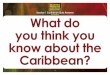 Key Stage 2 What do you think you know about the Caribbean?makingfreedom.co.uk/wp-content/uploads/2013/07/e... · What do you think you know about the Caribbean? Key Stage 2 ... were