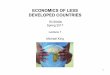 ECONOMICS OF LESS DEVELOPED COUNTRIES ...michaelking.ie/wp-content/uploads/2017/01/EC3040-L1...Underdevelopment as a Coordination failure EC3040b Economics of Less Developed Countries