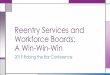 Reentry Services and Workforce Boards: A Win-Win-Win · –Youth Reentry Services –Crosscutting Issues •Employer Engagement •Workforce Board Membership ... •Identify key growth