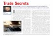 Trade Secrets - MOTOR€¦ · Trade Secrets Bob Cerullo bcerullo@motor.com I ... The Trade Secret is to realize that no one is important enough to make you angry. That’s a line