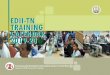 TRAINING · EDII- TN has two buildings which are situated in the industrial area of Guindy Chennai City with all advanced facilities required to function as training institute. EDII-TN