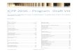 ICPP 2016 Program Draft VIII - ICPP 2016 ¢â‚¬â€œ Program Draft VIII July 2016 Here you find the name index