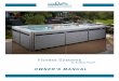 OWNER'S MANUAL - NEW Endless Pools® Fitness Systems · OWNER’S MANUAL This Owner’s Manual will acquaint you with the operation and general maintenance of your new fitness system