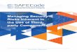 Managing Security Risks Inherent in the Use of Third- party ... - … · Disclaimer: This white paper focuses only on security risks inherent in the use of third-party components