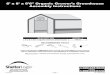 6' x 8' x 6'6 organic Grower’s Greenhouse Assembly Instructions · 6' x 8' x 6'6" organic Grower’s Greenhouse Assembly Instructions descRIpTIon model # 6' x 8' x 6'6" Organic