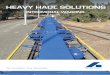 HEAVY HAUL SOLUTIONS - Whitepages · Bradken’s Intermodal designs provide unique solutions for individual customer needs and cargos. With our premium freight rail bogies and our