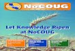 Let Knowledge Ripen at NoCOUGAn Interview with Tanel Poder Tanel Poder is an experienced consultant with deep expertise in Oracle database internals, advanced performance tuning, and