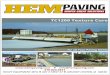 TC1200 Texture Cure - HEM Paving · TC1200 Texture Cure. Individual Solutions . for all Your Paving Needs . l. info@hempaving.com 319-824-3011. HEAVY EQUIPMENT MFG . l. 601 E FIRST