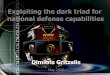 Exploiting the dark triad for national defense capabilities · Exploiting the dark triad for national defense capabilities! Professor Dimitris A. Gritzalis (dgrit@aueb.gr) Information