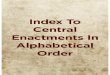 INDEX TO CENTRAL ENACTMENTS - content.kopykitab.com · Arya Marriage Validation Act 1937 19 Asian Development Bank Act 1966 18 Asian Refractories Limited (Acquisition of Undertakings)
