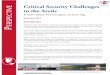 Critical Security Challenges ective in the Arctic · 2013-09-18 · P ers P ective 1100 New York Avenue, NW Suite 710W Washington, DC Critical Security Challenges in the Arctic By