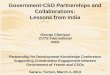 Government-CSO Partnerships and Collaborations: Lessons ... · • The Central Social Welfare Board was established in 1953 to promote social welfare activities and support participation