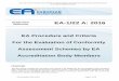 EA Procedure and Criteria For the Evaluation of Conformity ... · EA-1/22 EA Procedure and Criteria for the Evaluation of Conformity Assessment Schemes by EA Accreditation Body Members
