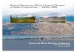 Natural Resources: Major Projects Planned or Under ... · The Major Projects Inventory captures information on major natural resource projects in Canada that are either currently