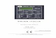 O R I O N I T A L I A• 3 auxiliary relays that can be associated with the various functions (2 programmable relays and 1 relay controlling any loss of auxiliary voltage -SERVICE-)