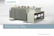 siemens.com/energy/transformers FITformer® REG · The power range of the regulated distribution transformers extends up to 630 kVA, with a maximum operating voltage of 36 kV and
