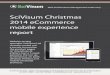 SciVisum Christmas 2014 eCommerce mobile experience report · 2014 eCommerce mobile experience report Website testing specialist SciVisum Ltd recently carried out a survey to monitor