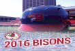 2016 Media Guide · BUFFALO BISONS MEDICAL SUPPORT STAFF Dr. James Slough has worked with the Buff alo Bisons organization since 1992. He is a Board Certifi ed Orthopaedic Surgeon