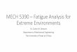 MECH 5390 – Fatigue Analysisme.utep.edu/cmstewart/documents/ME5390Fatigue/Lecture 1b - Historical Context.pdffatigue mechanisms. •Irwin introduced the stress intensity factor,