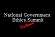 National Government Ethics Summit · Legal advisories . 5 ... This compilation of Federal ethics laws has been prepared by the Office of Government Ethics (OGE) for the ethics community