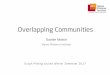 Overlapping Communities - hpi.de · Overlapping Communities Graph Mining course Winter Semester 2017 Davide Mottin ... ACM International Conference on Web Search and Data Mining (WSDM),
