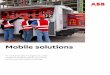 Mobile solutions - ABB Group...solutions for the most challenging applications. • Receive hands-on product demonstrations that illustrate the features, benefits and proper applications