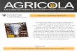 Agricola - Dalhousie University · Agricola Over 5,000 issues distributed twice a year The Agricola News is a highly anticipated magazine published twice yearly by Dalhousie's Faculty
