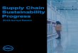 Supply Chain Sustainability Progress · system of potential excursions from the standard Capability building to provide suppliers with knowledge and tools to improve working hour