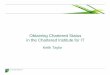Obtaining Chartered Status in the Chartered Institute for IT Prof Registration Talk May 2013-KT-1...SFIA 4 SFIA 5 SFIA 7 ... (SFIA) provides a common reference model for the identification