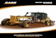 MOTOR GRADERS - CNH Industrial · The 800B Series motor graders are fitted with Powershift transmission and electronic gear shift control. It features 6 forward and 3 rear speeds,