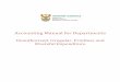 Accounting Manual for Departments - National Treasury. Annual... · Accounting Manual for Departments Unauthorised, Irregular, Fruitless and ... (or NRF for national ... During the